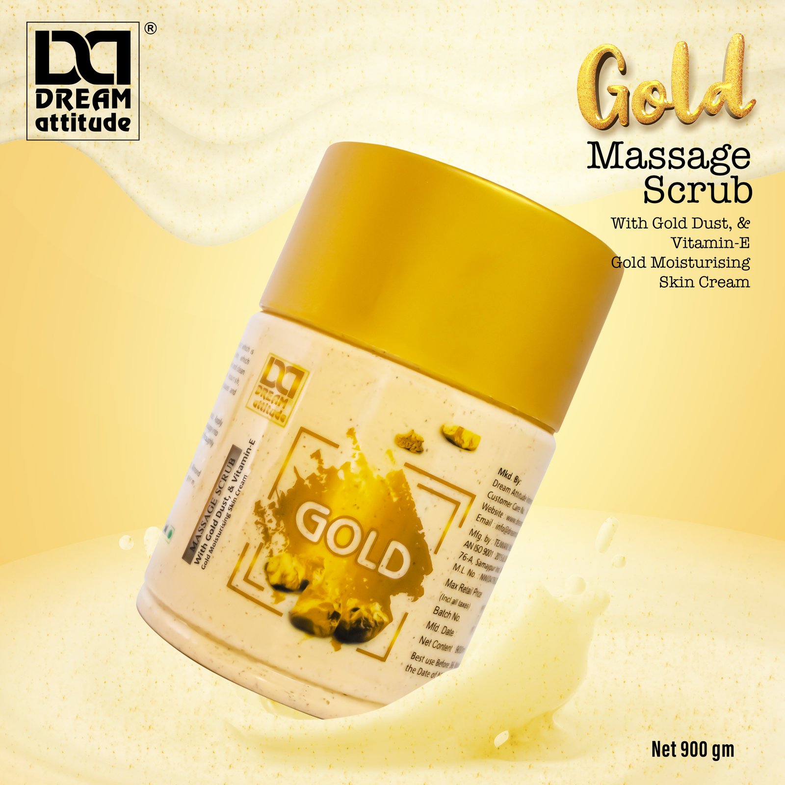 GOLD MASSAGE SCRUB - Image 6 - NR Beauty World